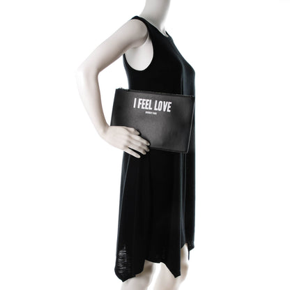 Givenchy Calfskin I Feel Love Medium Pouch Black 2 of 7