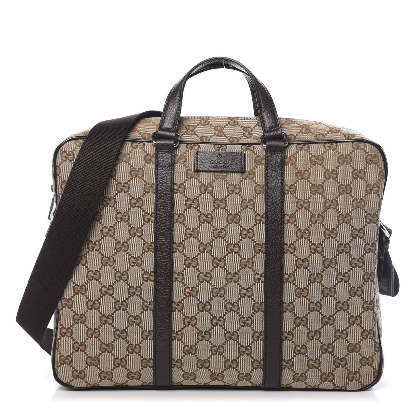 Monogram Briefcase Dark Brown