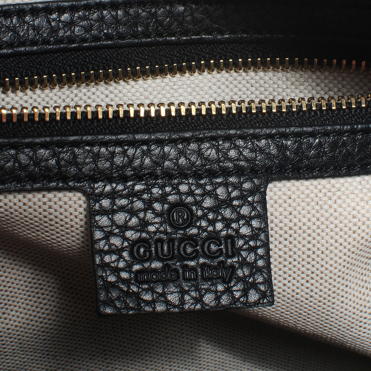 Gucci Leather Vintage Web Medium Boston Black 6 of 8