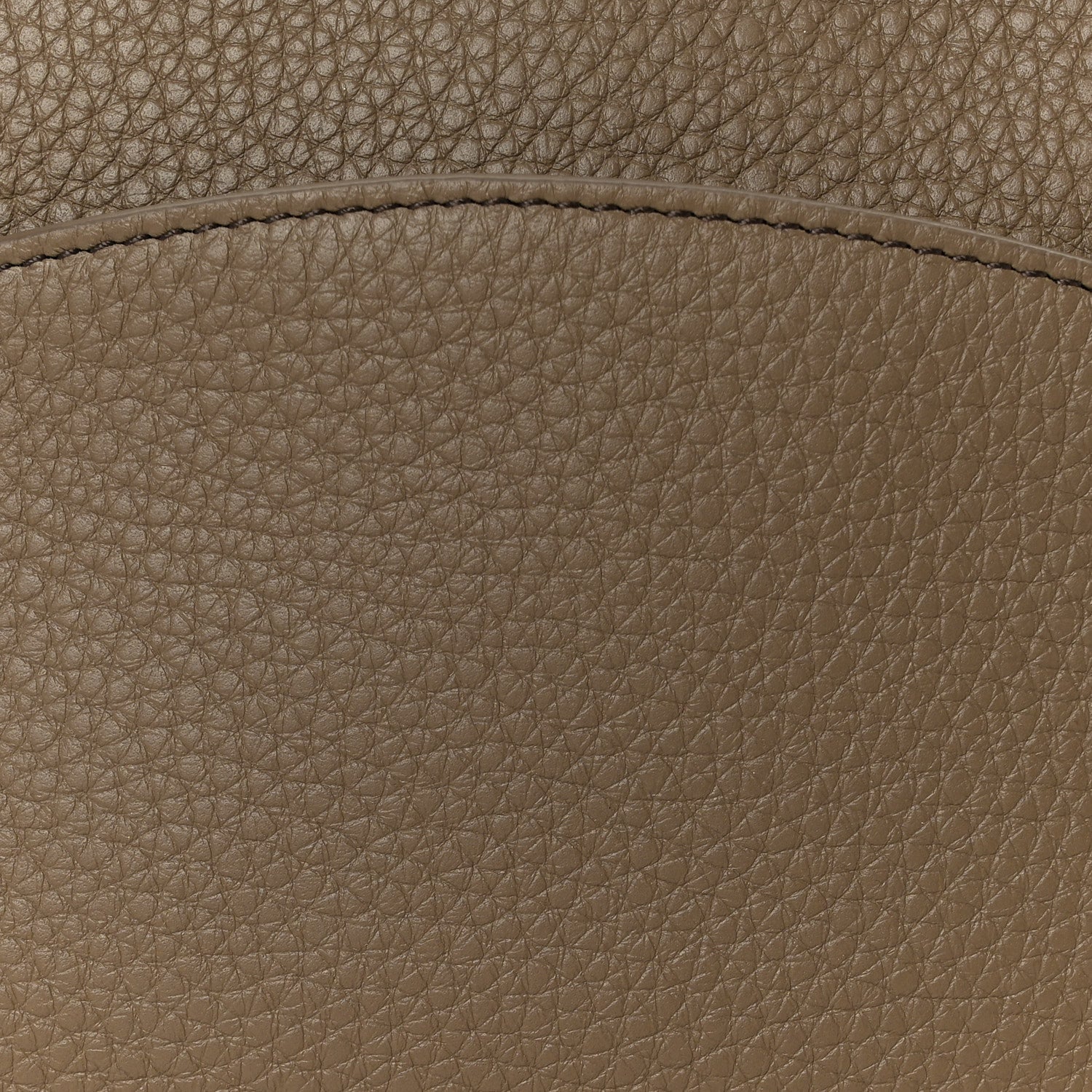 The Row Grained Calfskin Annie E/W Crossbody Bag Smoked Taupe 8 of 10