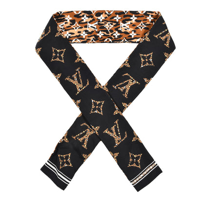 Louis Vuitton Silk Monogram Giant Jungle Bandeau Black 1 of 5