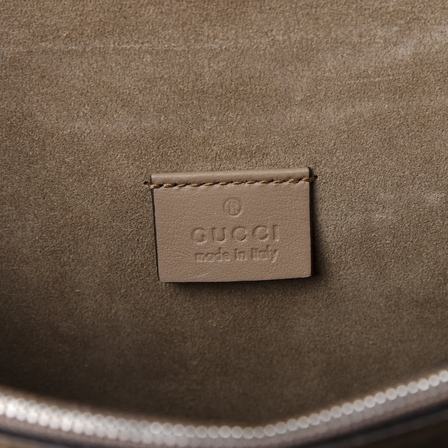 Gucci GG Supreme Monogram Small Dionysus Shoulder Bag Taupe 7 of 8