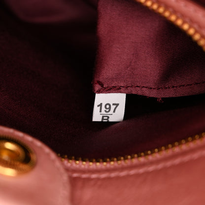 Miu Miu Vitello Shine Small Bow Shopping Tote Loto 6 of 13