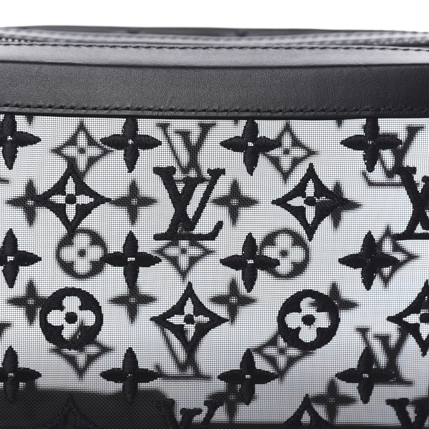 Louis Vuitton Monogram See Through Soft Trunk Black 10 of 11