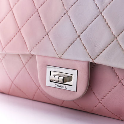 Chanel Lambskin Degrade Quilted 2.55 Reissue 227 Flap Pink 8 of 10