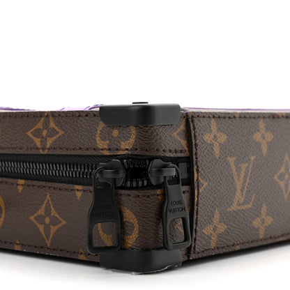 Louis Vuitton Monogram Macassar Handle Soft Trunk Purple 7 of 9