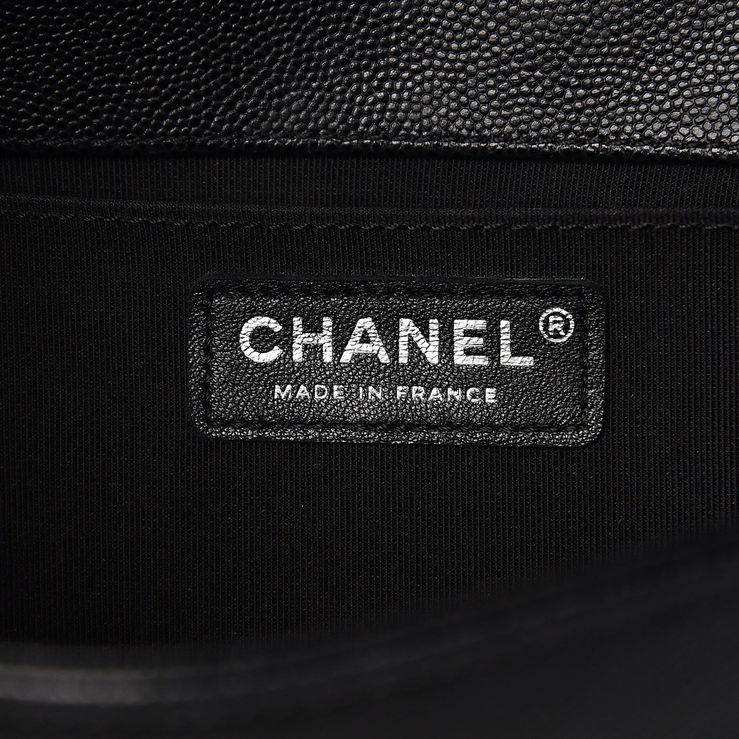 Chanel Caviar Quilted Medium Boy Flap Black 5 of 12
