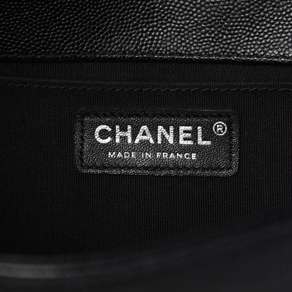 Chanel Caviar Quilted Medium Boy Flap Black 5 of 12