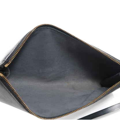 Louis Vuitton Epi Pochette Accessories 24 Black 5 of 7