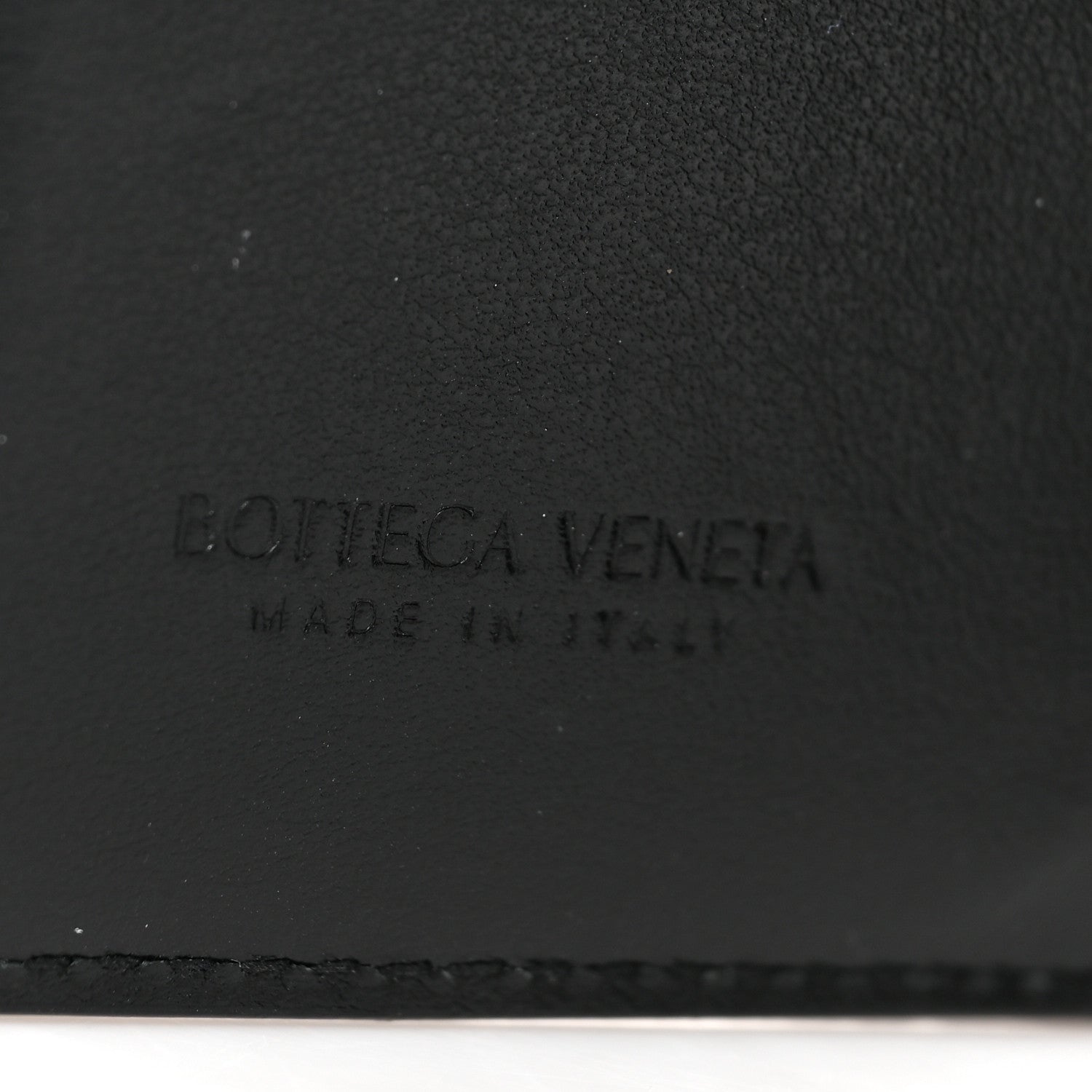 Bottega Veneta Nappa Intrecciato Bifold Zip Wallet Black 6 of 7