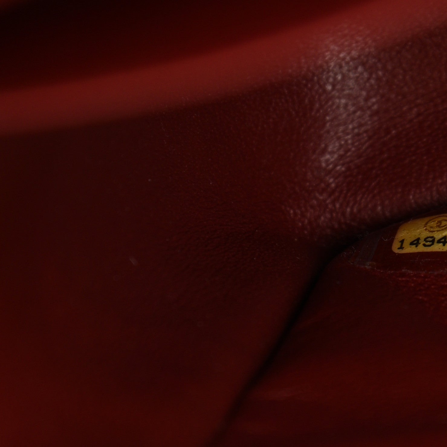 Chanel Caviar Quilted Jumbo Double Flap Dark Red 7 of 12