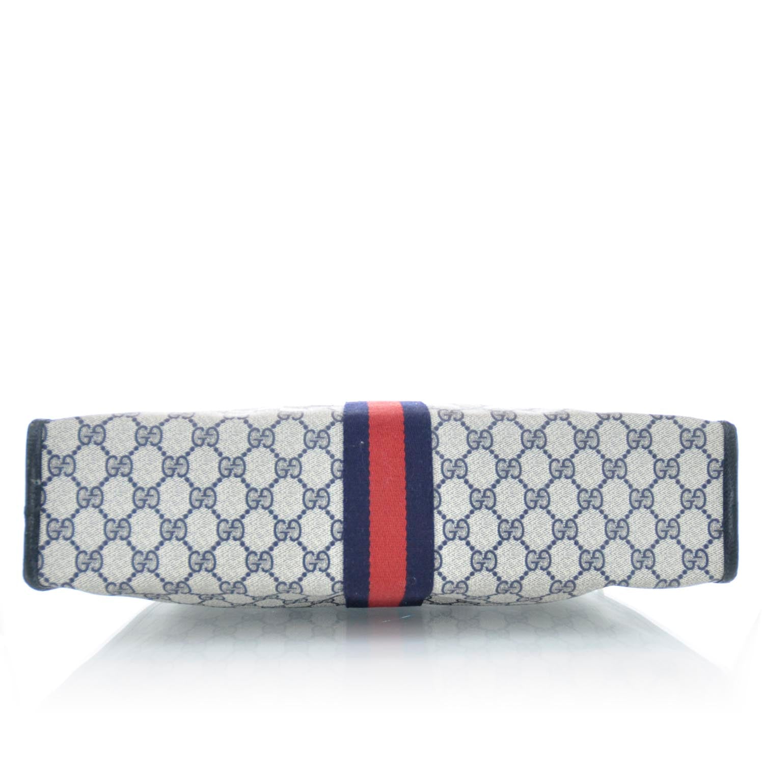 Gucci Monogram Web Tote Navy Blue 5 of 10