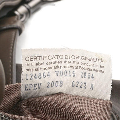 Bottega Veneta Nappa Intrecciato Large Campana Ash Scuro 7 of 11