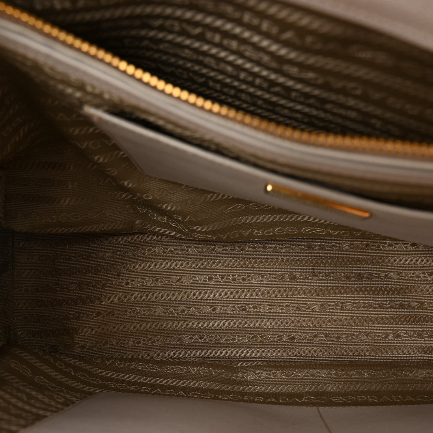 Prada Saffiano Lux Large Galleria Double Zip Tote Talco 5 of 18