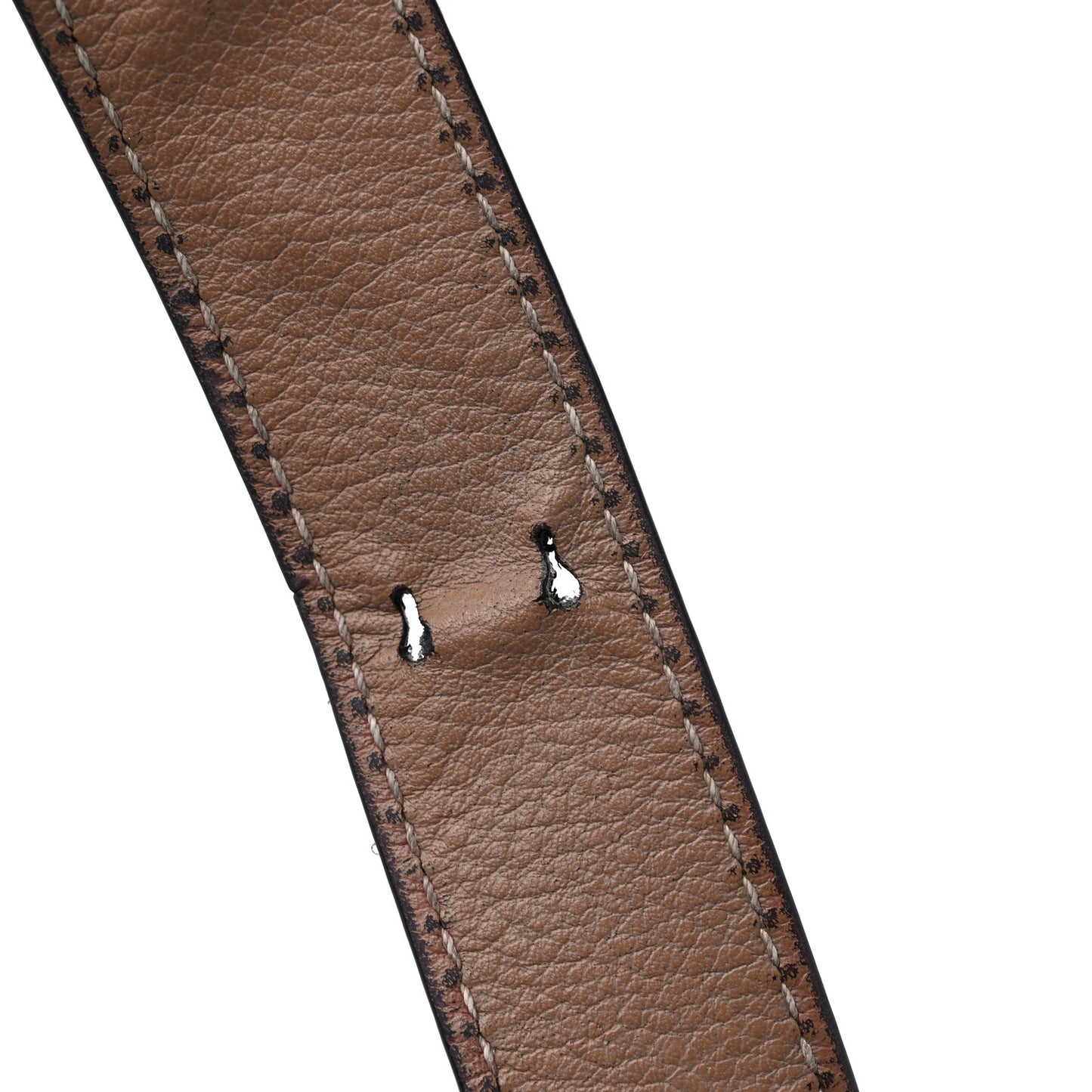 Calfskin Medium Marcie Round Crossbody Bag Nut