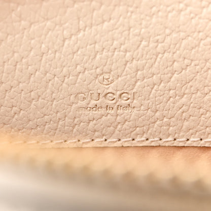 Gucci Textured Calfskin Web Mini Ophidia Round Backpack Mystic White 6 of 10