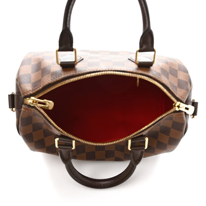 Louis Vuitton Damier Ebene Speedy Bandouliere 25 5 of 9