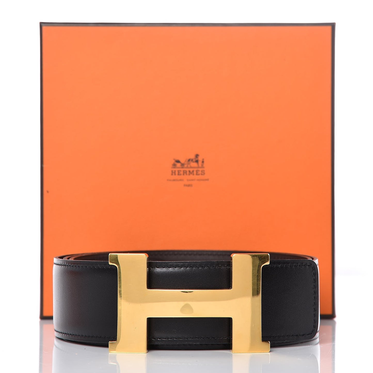 Box Chamonix 42mm Constance 2 Belt 95 Black Chocolate