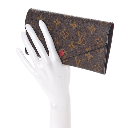 Louis Vuitton Monogram Josephine Wallet Fuchsia 3 of 9