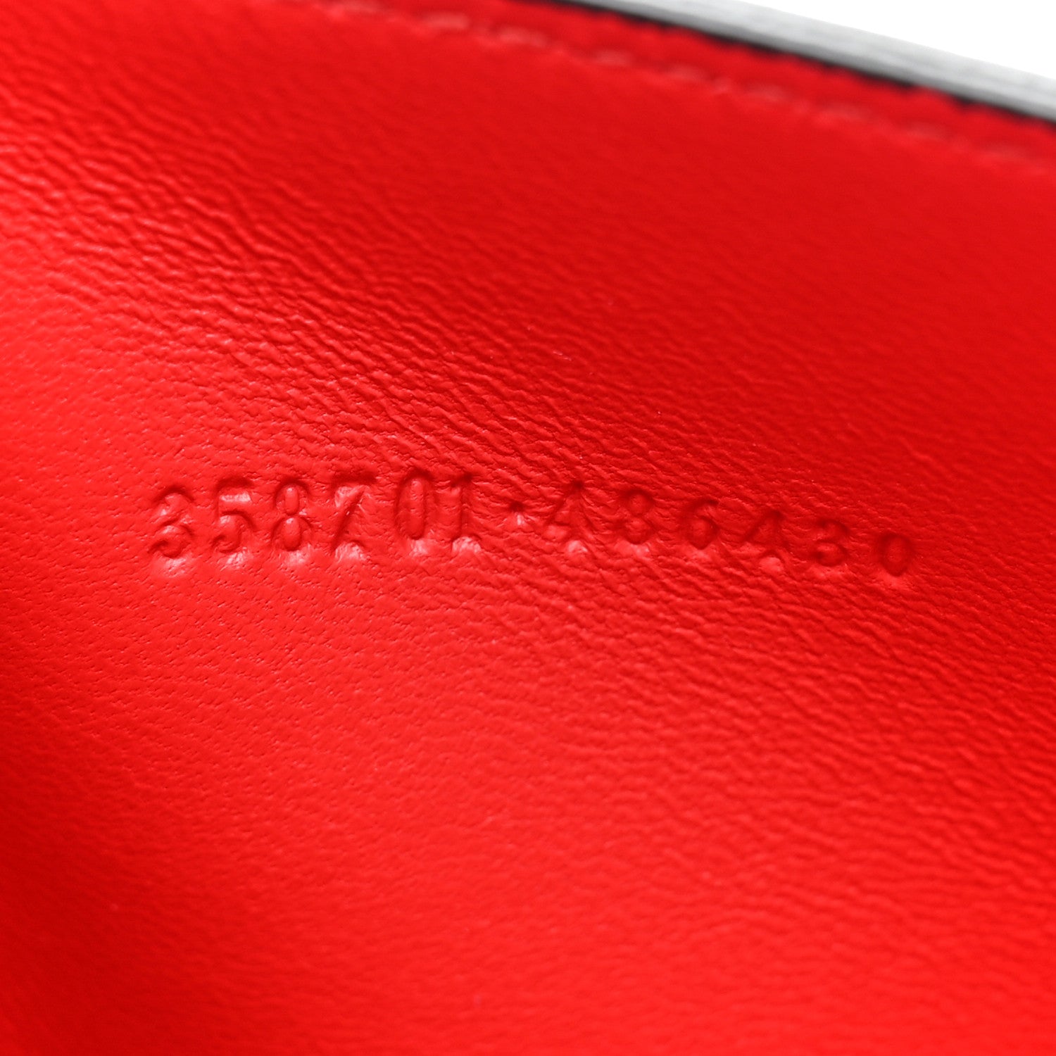 Alexander McQueen Patent Skull Lock Envelope Clutch Red 7 of 9