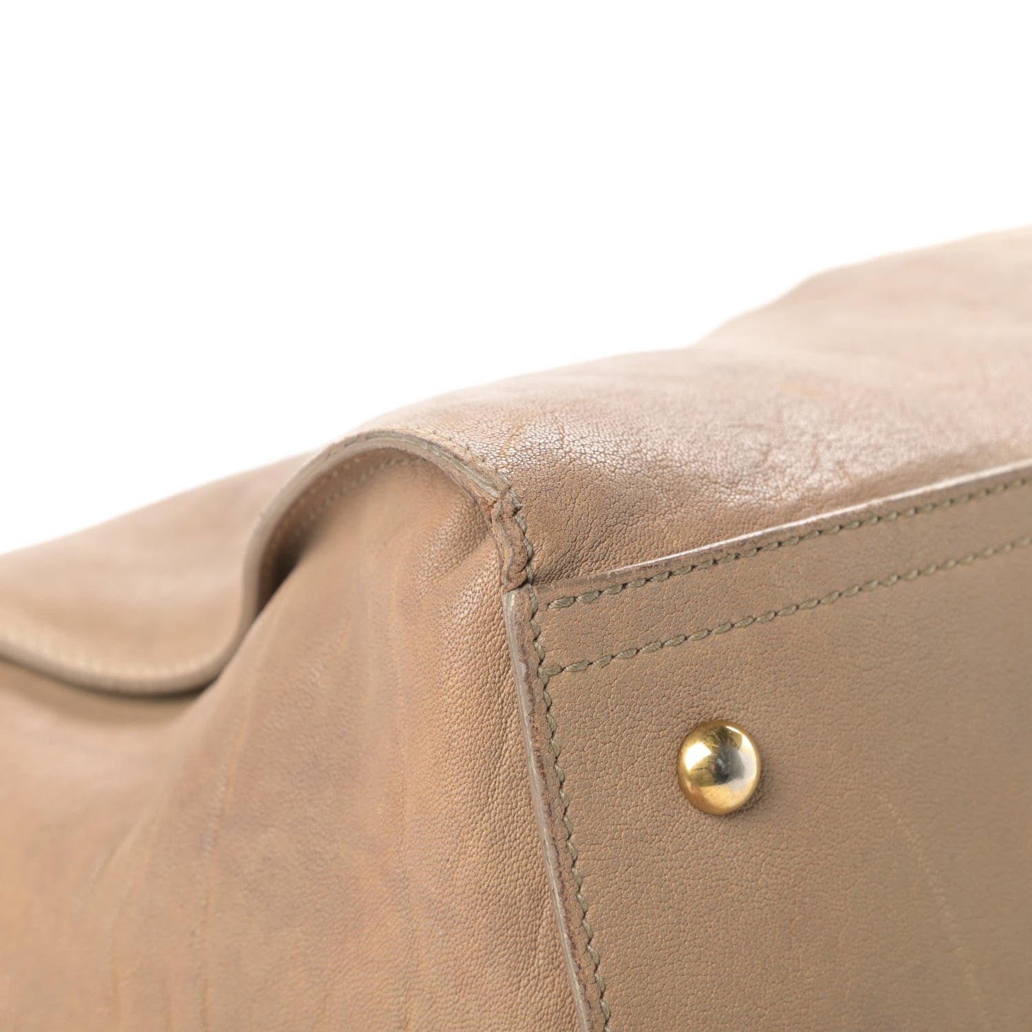 Saint Laurent Sheepskin Large Cabas ChYc Beige 11 of 24