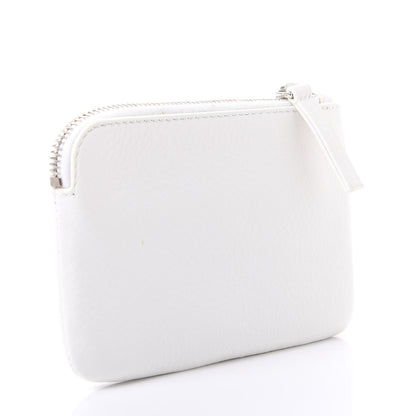 Balenciaga Calfskin XS Everyday Zip Coin Pouch White 3 of 8