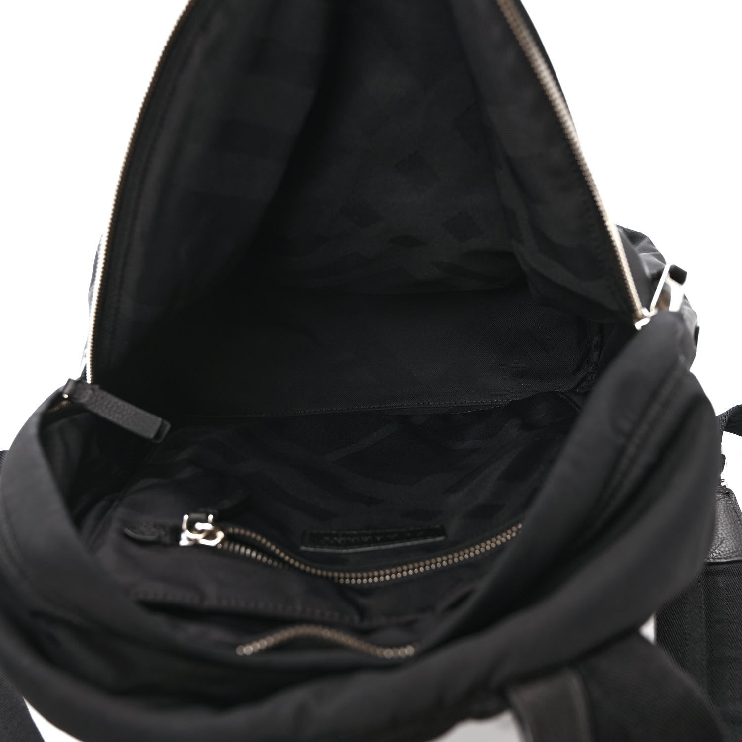 Burberry Nylon Abbeydale Simple Backpack Black 5 of 9