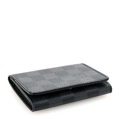 Louis Vuitton Damier Graphite Envelope Business Card Holder 4 of 6