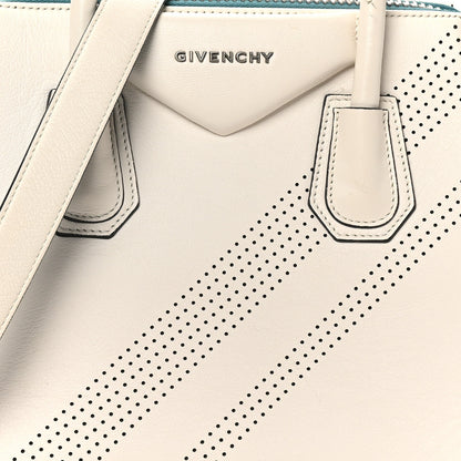 Givenchy Lambskin Perforated Small Antigona White 7 of 9