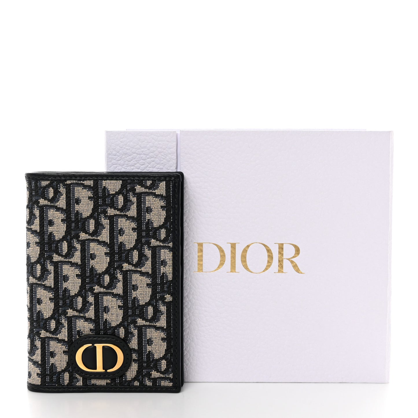 Oblique 30 Montaigne Passport Holder Blue