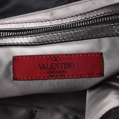 Valentino Garavani Vitello Crystal Ombre Tote Black 7 of 11