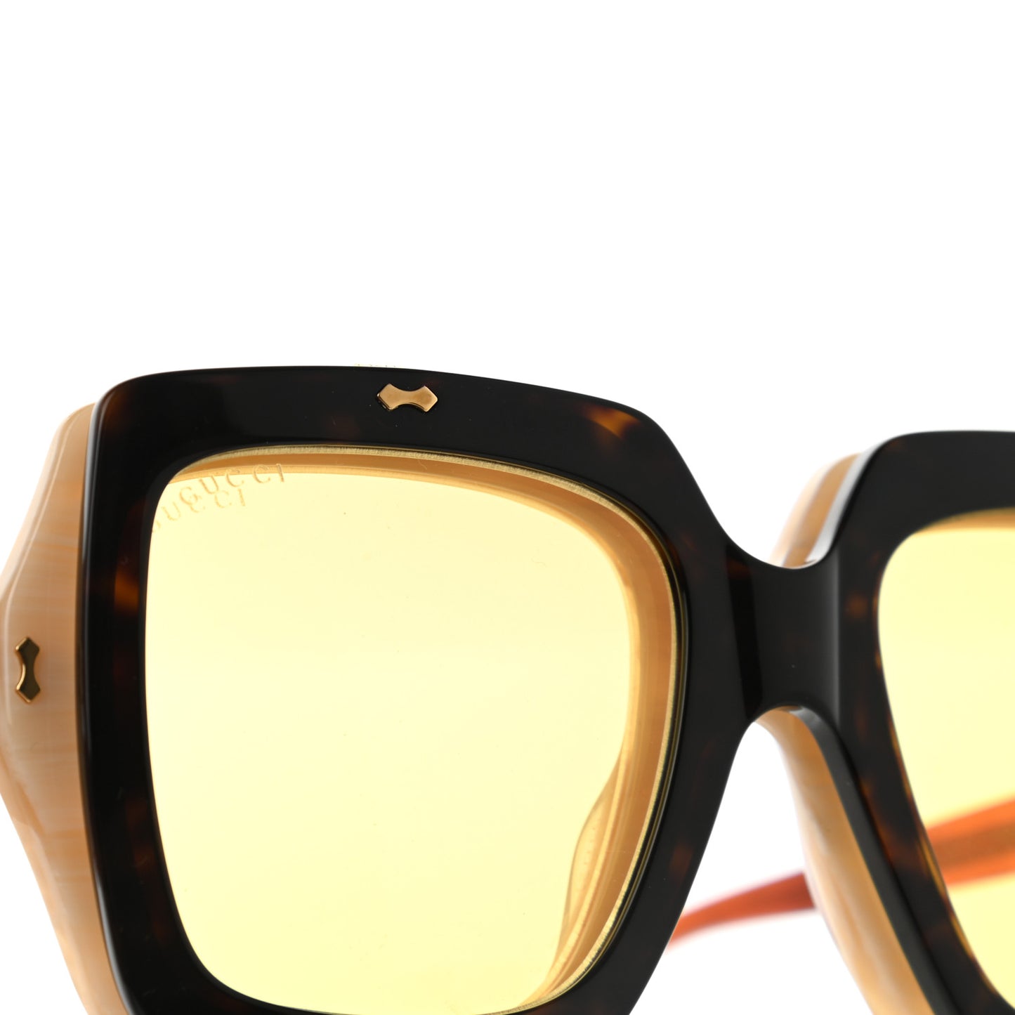 Acetate Oversized Flip Up Sunglasses GG0088S Tortoise