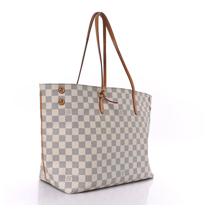 Louis Vuitton Damier Azur Cabas Adventure MM 3 of 8
