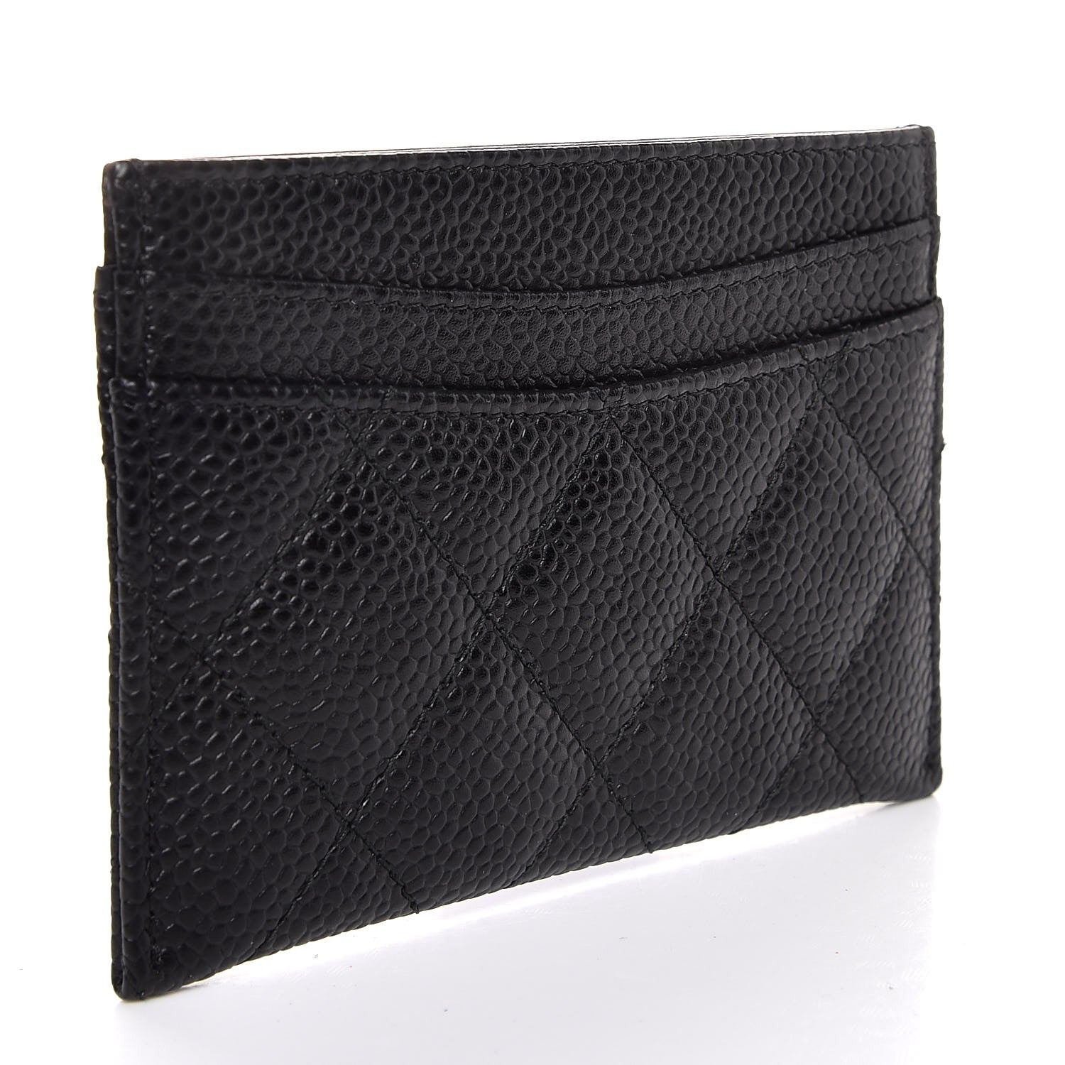 Chanel Caviar Quilted Card Holder Black 4 of 9