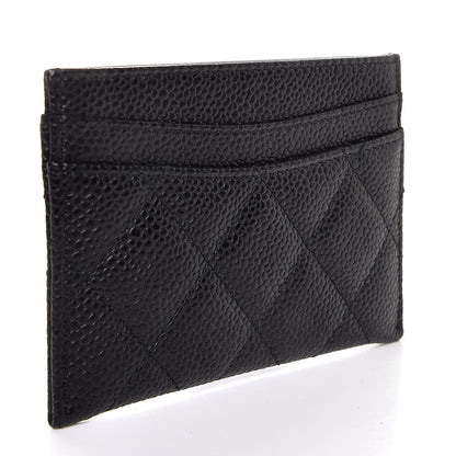 Chanel Caviar Quilted Card Holder Black 4 of 9