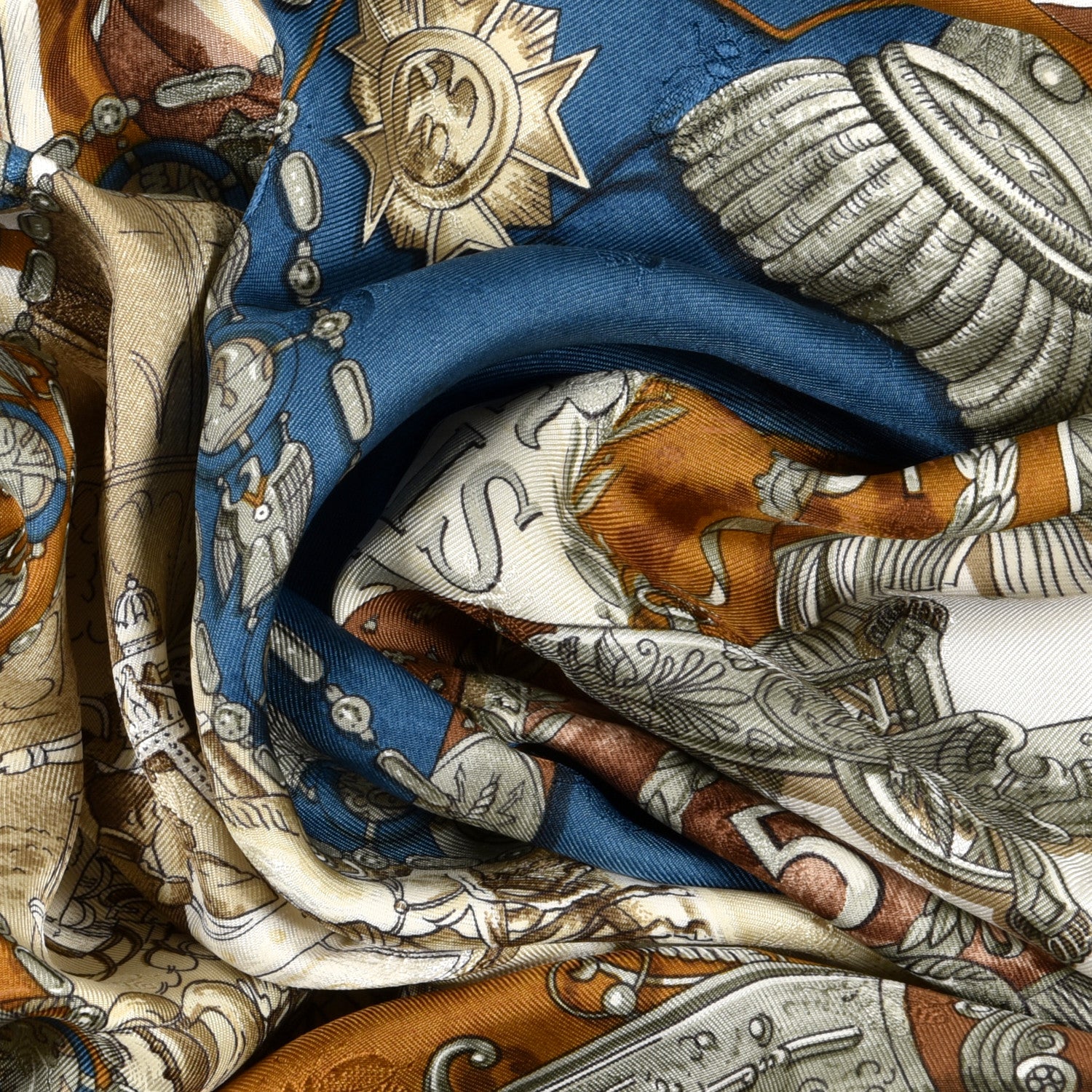 Hermes Silk Napoleon Scarf 90 6 of 6