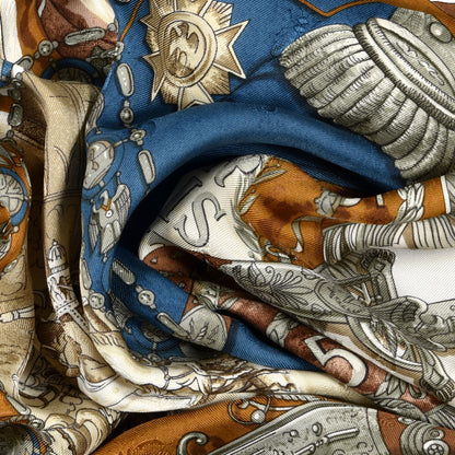 Hermes Silk Napoleon Scarf 90 6 of 6
