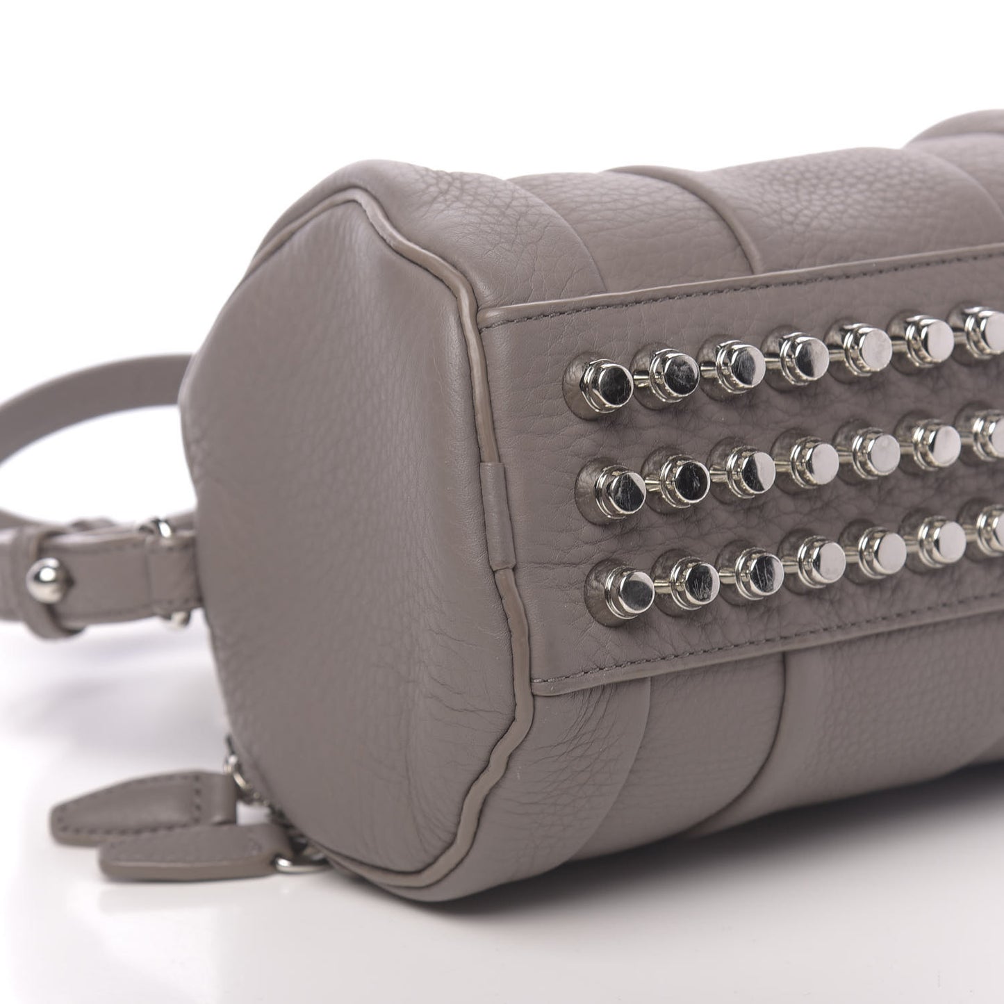 Pebbled Lambskin Mini Rockie Mink Silver Hardware