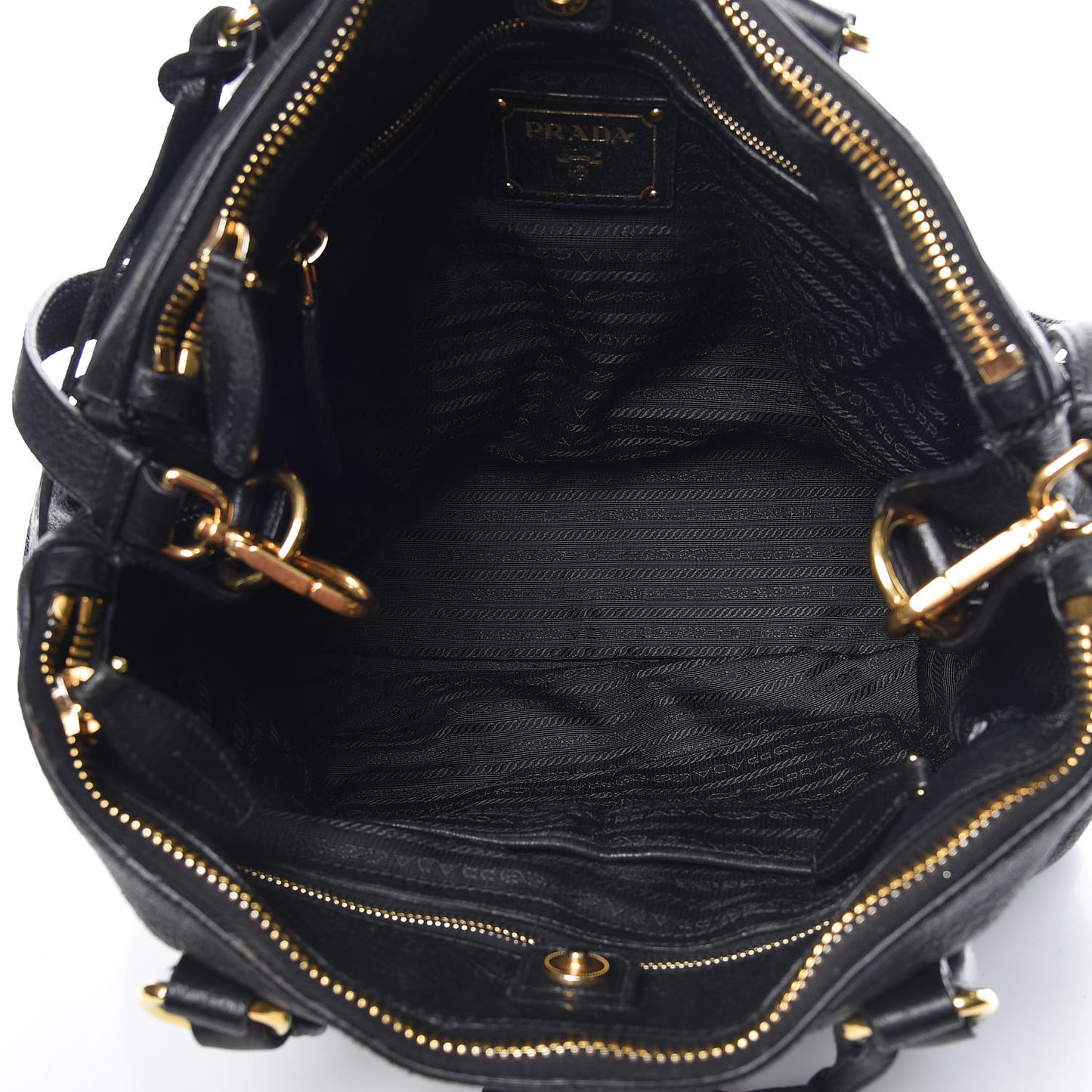 Cervo Deerskin Shopping Tote Black