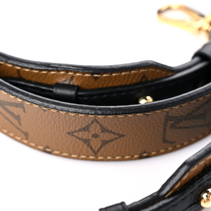 Louis Vuitton Reverse Monogram Bandouliere Shoulder Strap XL Black 5 of 5