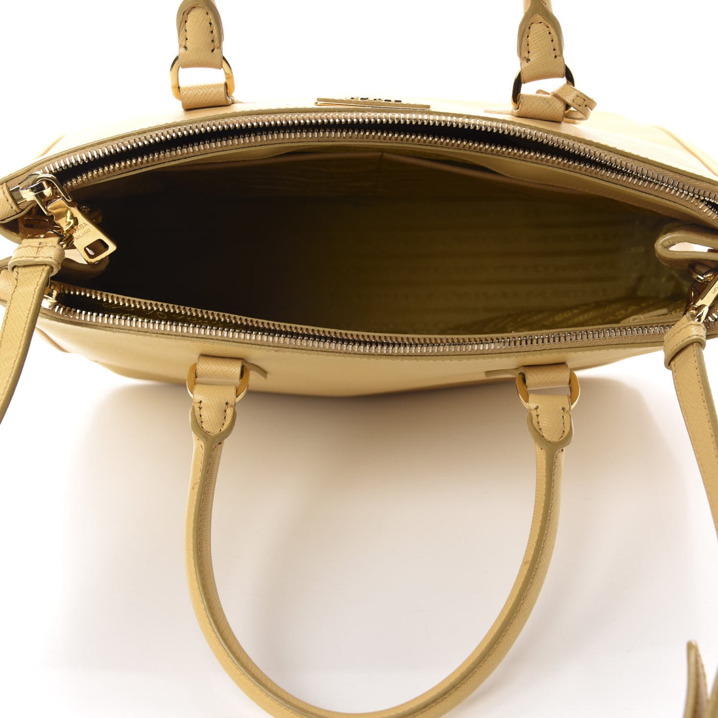 Saffiano Medium Galleria Double Zip Tote Ginestra