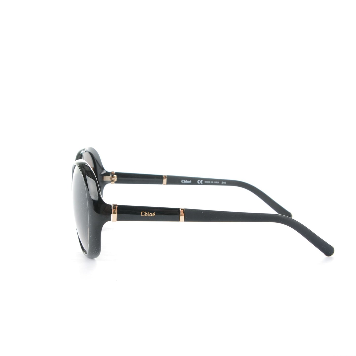 Oversized Round Sunglasses CE687S Black