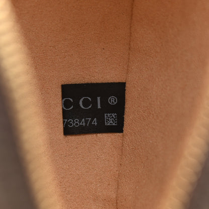 Gucci GG Supreme Monogram Web Mini Ophidia Round Shoulder Bag Brown 8 of 10