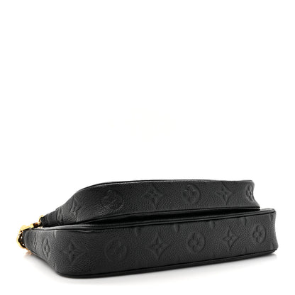 Louis Vuitton Empreinte Monogram Giant Multi Pochette Accessories Black 4 of 10