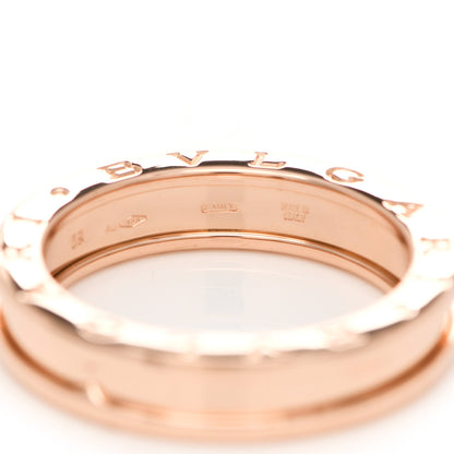 Bulgari 18K Rose Gold B.Zero1 One-Band Ring 59 8.75 5 of 7