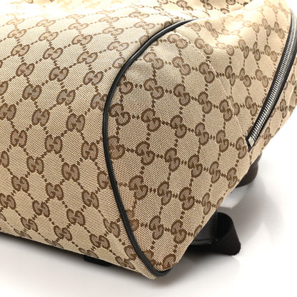 Gucci Monogram Travel Backpack Dark Brown 10 of 10