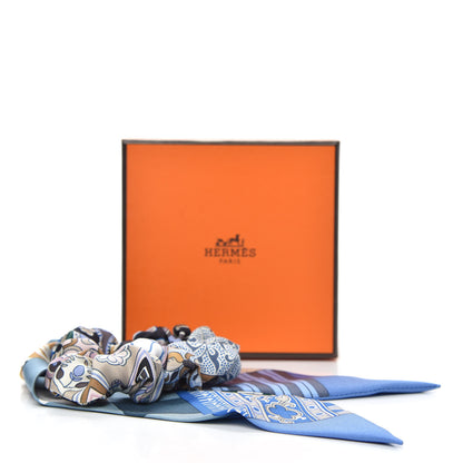 Hermes Silk Twilly Scrunchie 5 of 5
