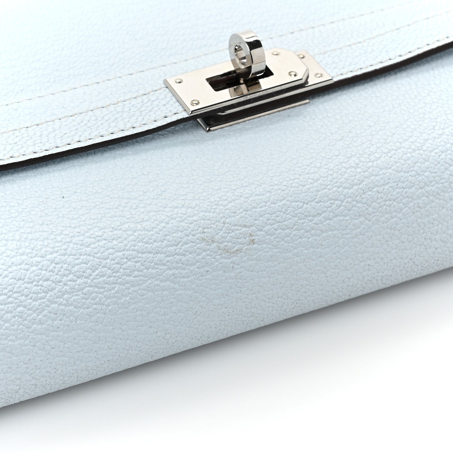 Chevre Mysore Kelly Wallet To Go Bleu Brume