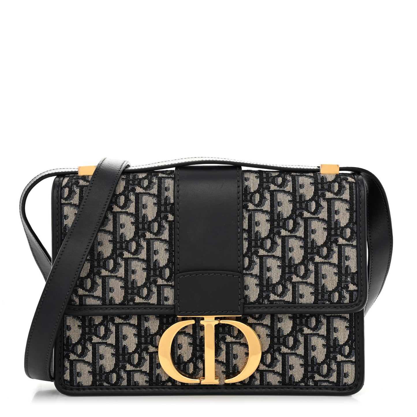 Oblique 30 Montaigne Flap Bag Blue