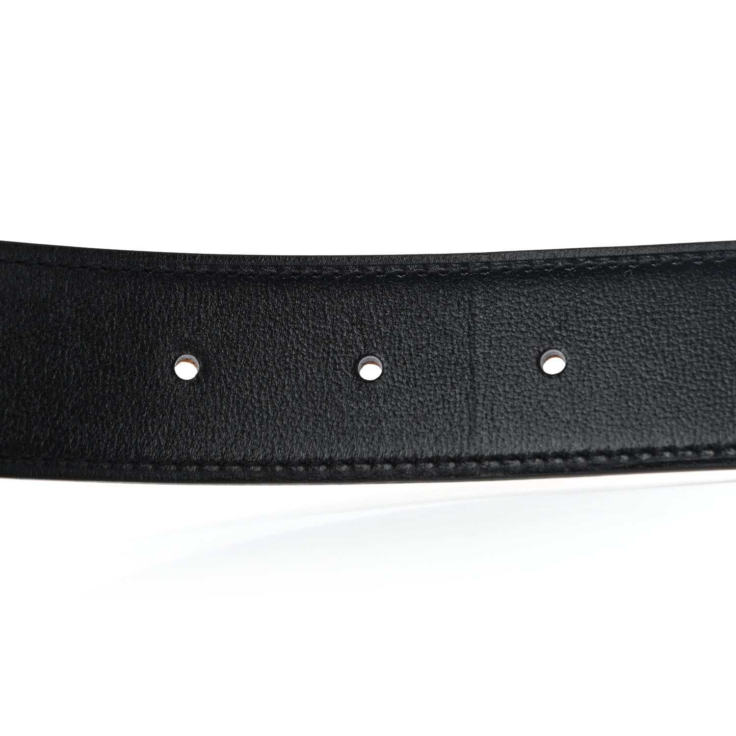 Hermes Box Togo So Black 32mm H Belt 90 Black Gold 3 of 7